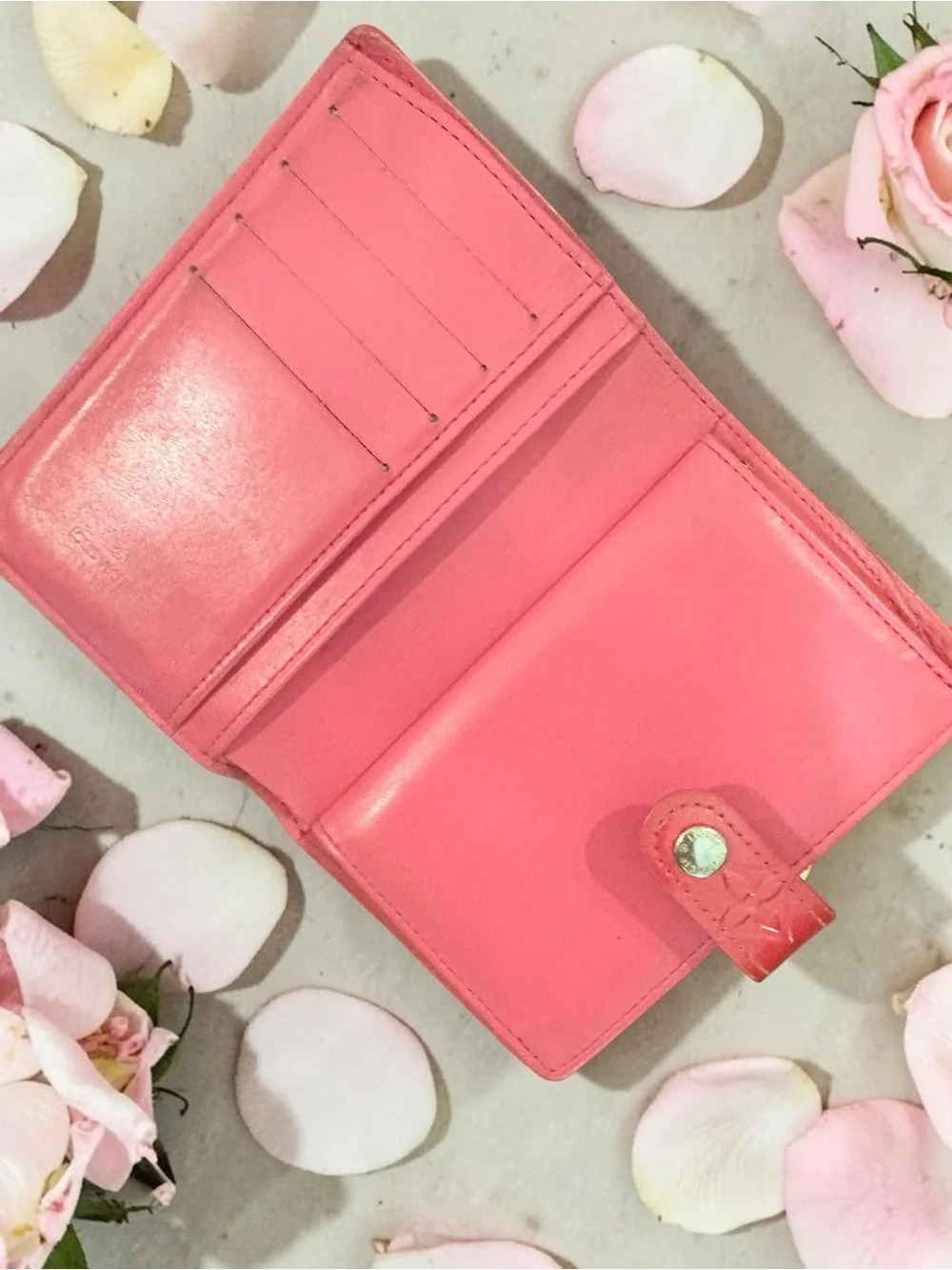 Louis Vuitton Pink Vernis Women's Wallet Kisslock - Picture 4 of 6